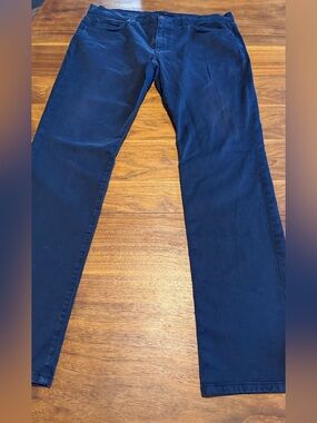 Joe’s “The Brixton Fit” Navy Twill Jeans Vintage Wash Slim Straight Leg 36/33